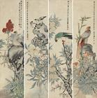 Birds and Flower by 
																	 Zhou Bin